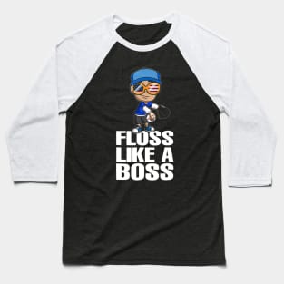 Floss Like A Boss Baseball Flossing Baseball T-Shirt